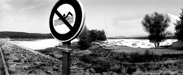 Panoramique - No swiming 